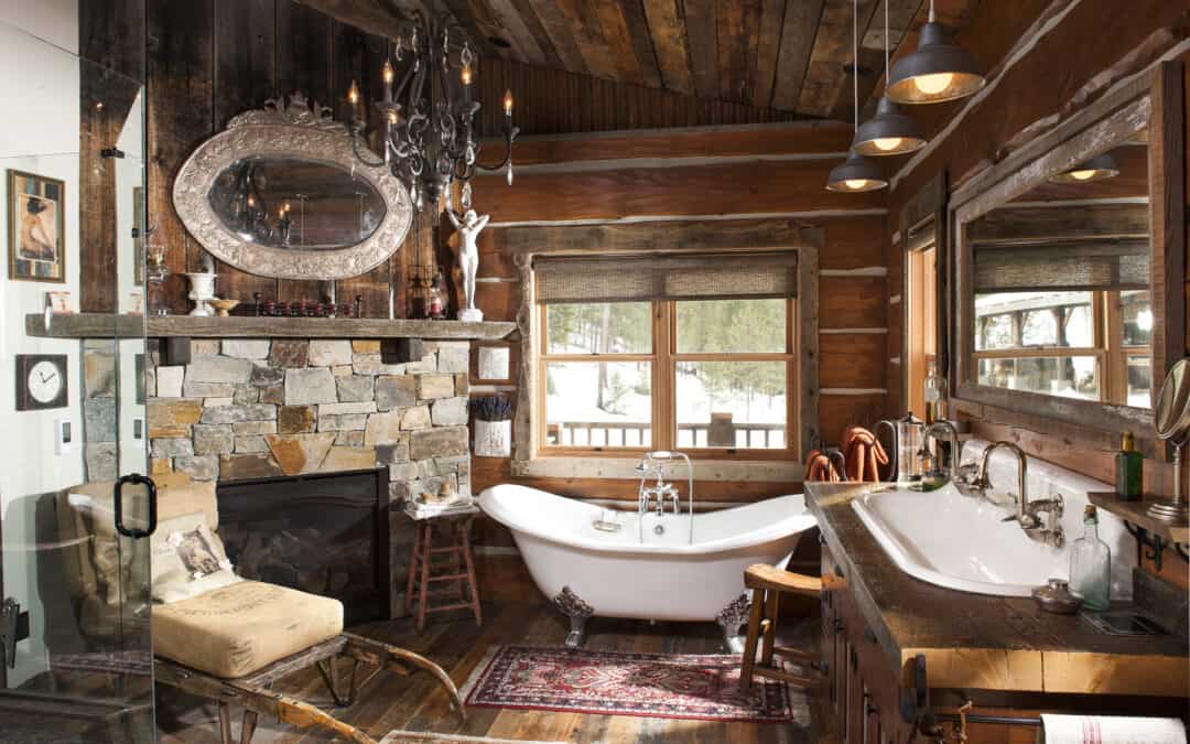Small Duct System Enhances “Rustic Chic” of Montana Cabin